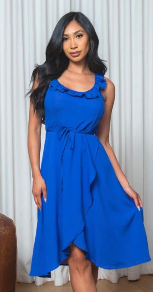 Glamorous Blue Dress